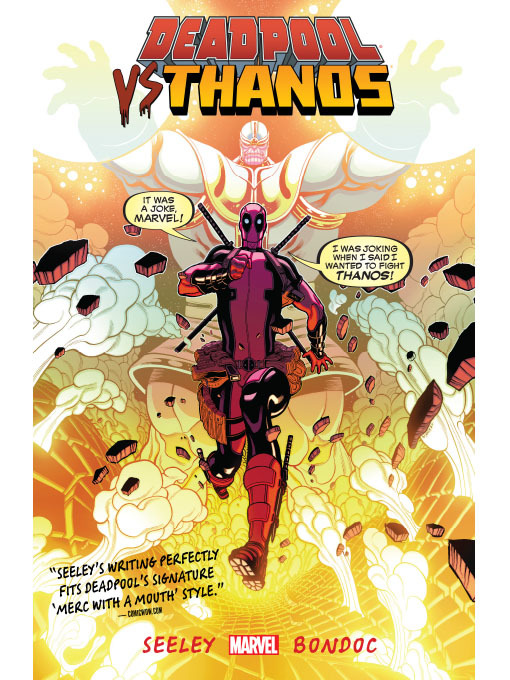 Title details for Deadpool Vs. Thanos by Tim Seeley - Available